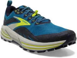 BROOKS Men's Cascadia 16 (469 - Mykonos Blue/Peacoat/Lime) 8 BROOKS Men's Cascadia 16 (469 - Mykonos Blue/Peacoat/Lime) -BROOKS Shop 110376 469 A Cascadia 16