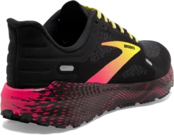BROOKS Men’s Launch GTS 9 (016 - Black/Pink/Yellow) -BROOKS Shop 110387 016 H Launch GTS 9