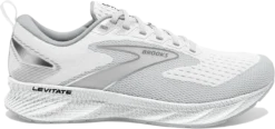 BROOKS Men's Levitate 6 (126 - Bright White/Oyster Mushroom)