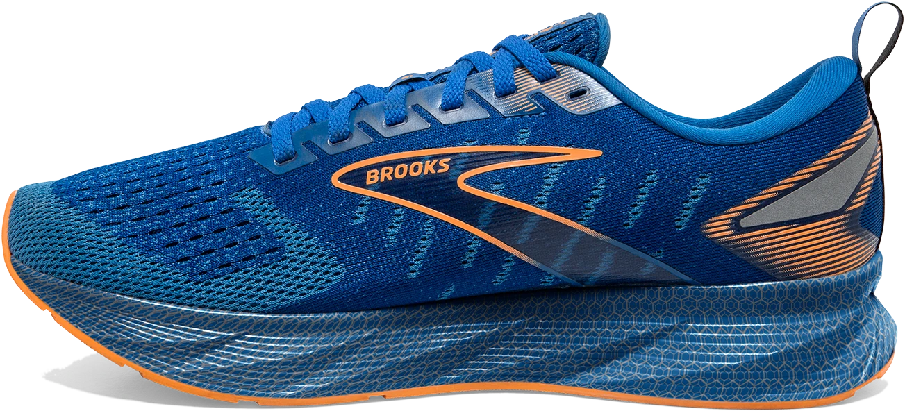 BROOKS Men's Levitate 6 (405 - Classic Blue/Orange) 2 BROOKS Men's Levitate 6 (405 - Classic Blue/Orange) - Image 2