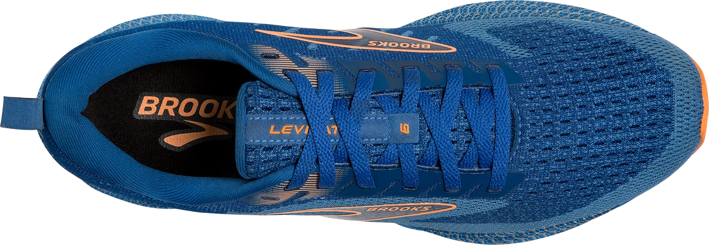 BROOKS Men's Levitate 6 (405 - Classic Blue/Orange) 5 BROOKS Men's Levitate 6 (405 - Classic Blue/Orange) - Image 5