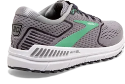 BROOKS Women's Ariel '20 (076 - Alloy/Blackened Pearl/Green) -BROOKS Shop 120315 076 H Ariel 20