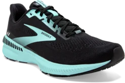BROOKS Women's Launch GTS 8 (096 - Black/Ebony/Blue Tint) -BROOKS Shop 120346 096 A Launch GTS 8