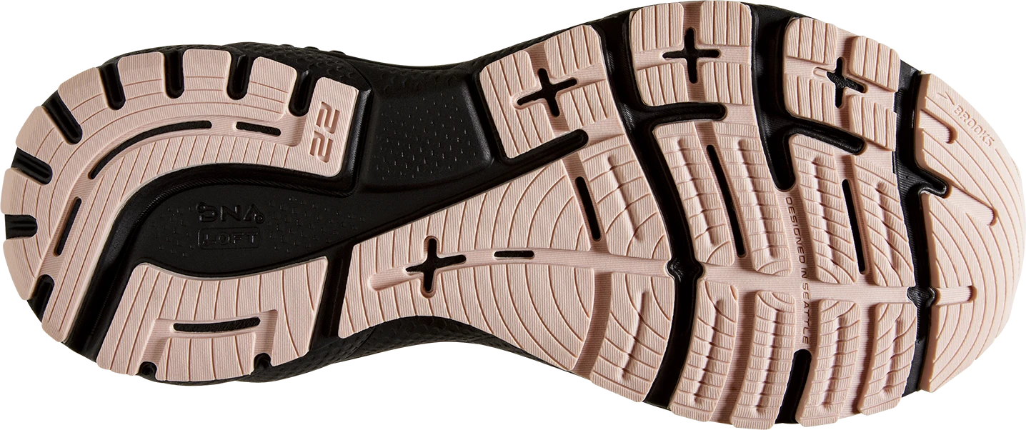 BROOKS Women's Adrenaline GTS 22 (035 - Grey/Rose/Black) 6 BROOKS Women's Adrenaline GTS 22 (035 - Grey/Rose/Black) - Image 6