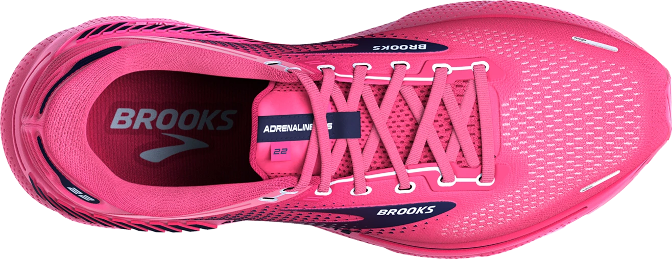BROOKS Women's Adrenaline GTS 22 (684 - Rose/Peacoat/Kentucky Blue) 5 BROOKS Women's Adrenaline GTS 22 (684 - Rose/Peacoat/Kentucky Blue) - Image 5