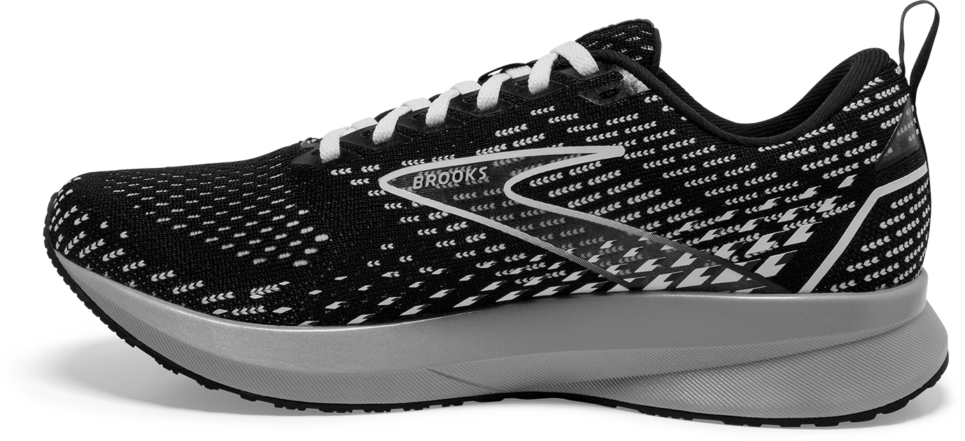 BROOKS Women's Levitate 5 (090 - Black/Grey/White) 2 BROOKS Women's Levitate 5 (090 - Black/Grey/White) - Image 2