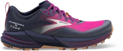 BROOKS Women's Cascadia 16 (425 - Peacoat/Pink/Biscuit)