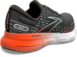 BROOKS Women’s Glycerin 20 (045- Black/Red/Opal) -BROOKS Shop 120369 045 H Glycerin 20