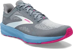 BROOKS Women’s Launch 9 (016 - Grey/Blue/Pink) -BROOKS Shop 120373 016 A Launch 9