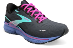 BROOKS Women's Ghost 15 (079 - Black/Blue/Aruba) -BROOKS Shop 120380 079 A Ghost 15