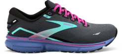 BROOKS Women's Ghost 15 (079 - Black/Blue/Aruba)