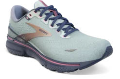 BROOKS Women's Ghost 15 (492 - Spa Blue/Neo Pink/ Copper) -BROOKS Shop 120380 492 A Ghost 15