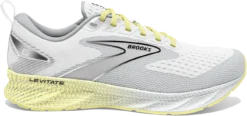 BROOKS Women's Levitate 6 (137 - White/Oyster/Yellow)
