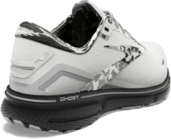 BROOKS Men's Ghost 15 (149 - White/Ebony/Oyster) -BROOKS Shop 1677E8A9 9D91 4142 B92D DF23CAE0187A