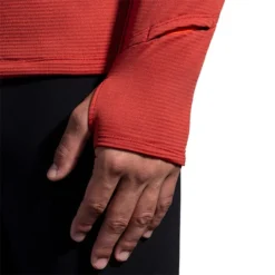 Brooks Men's Notch Thermal Hoodie - Copper/Heather Dark Copper (211402682) -BROOKS Shop 211402 682 D2 Notch Thermal Hoodie 2