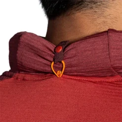 Brooks Men's Notch Thermal Hoodie - Copper/Heather Dark Copper (211402682) -BROOKS Shop 211402 682 D5 Notch Thermal Hoodie 2