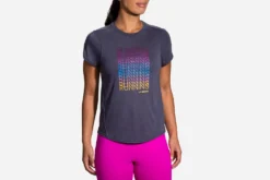 Brooks Women's Distance Graphic Short Sleeve (221469) -BROOKS Shop 221469 459 MF Distance Graphic Short Sleeve scaled