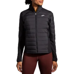 Brooks Women's Shield Hybrid Jacket - Black (221557001)
