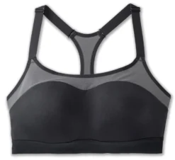 Brooks Women's Dare Racerback Run Bra - Asphalt (350073081) -BROOKS Shop 350073 081 lf Dare Racerback Run Bra scaled