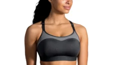 Brooks Women's Dare Racerback Run Bra - Asphalt (350073081)