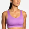 Brooks Dare Scoopback Run Bra - Heliotrope (350077519)