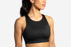 Brooks Women's Drive 3 Pocket Run Bra (350080) -BROOKS Shop 350080 001 MF Drive 3 Pocket Run Bra