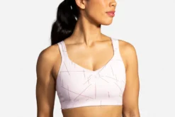 Brooks Women's Drive Convertible Run Bra - Rosewater (350081658)