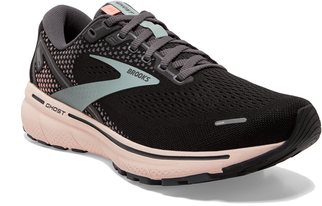BROOKS Women's Ghost 14 (026 - Black/Pearl/Peach) 3 BROOKS Women's Ghost 14 (026 - Black/Pearl/Peach) - Image 3