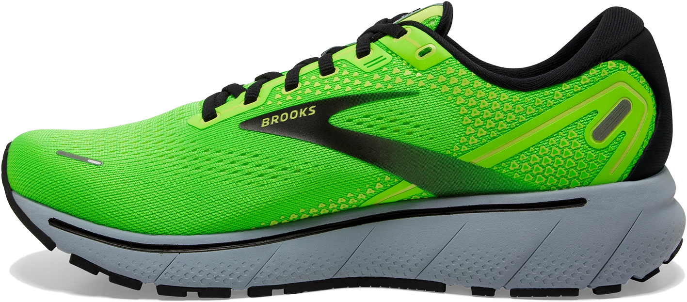 BROOKS Men's Ghost 14 (310 - Green Gecko/Blue/Black) 2 BROOKS Men's Ghost 14 (310 - Green Gecko/Blue/Black) - Image 2