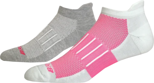 BROOKS Ghost Midweight 2-Pack (073 - Oxford/Fluoro Pink) -BROOKS Shop 705DBC6C 7CF7 4749 865C 8E08B27D4041