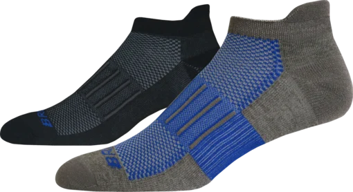 BROOKS Ghost Midweight 2-Pack (091 - Black/Amparo Blue) -BROOKS Shop 70BDFEF3 FD58 40A8 B49F 47F61903B586