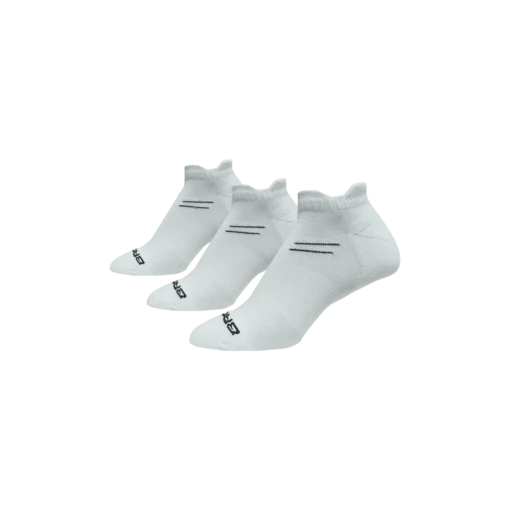 BROOKS Run-In 3-Pack Socks (100 - White) -BROOKS Shop 741544 100 runinthreepack.png run in 3 pack unisex running sock