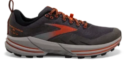 BROOKS Men's Cascadia 16 GTX (060 - Black/Ebony/Cinnabar)