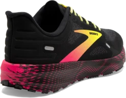 BROOKS Men’s Launch 9 (016 - Black/Pink/Yellow) -BROOKS Shop 87D67EB4 9C18 4000 887C 69AA5A66DDEF