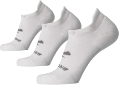 BROOKS Run-In No Show Sock 3-Pack(100 - White)