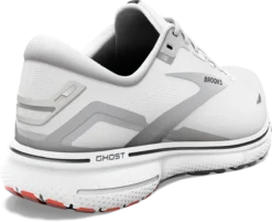 BROOKS Men's Ghost 15 (184 - White/Black/Flame) -BROOKS Shop 9305AF80 A4BE 4F08 9458 9FBB2B8A2AA1
