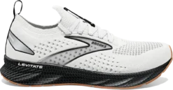 BROOKS Men's Levitate Stealthfit 6 (121 - White/Black)