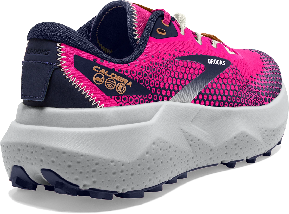 BROOKS Women’s Caldera 6 (645 - Pink Glo/Peacoat/Marshmallow) 4 BROOKS Women’s Caldera 6 (645 - Pink Glo/Peacoat/Marshmallow) - Image 4
