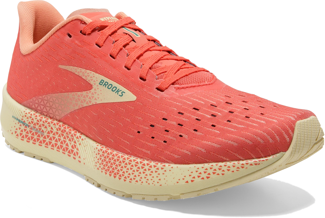 BROOKS Women’s Hyperion Tempo (876 - Hot Coral/Flan/Fusion Coral) 3 BROOKS Women’s Hyperion Tempo (876 - Hot Coral/Flan/Fusion Coral) - Image 3