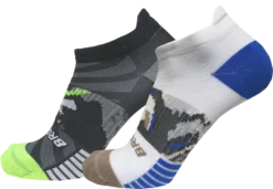 BROOKS Ghost Lite No Show Sock 2-Pack (131 - Summit Swirls 23)