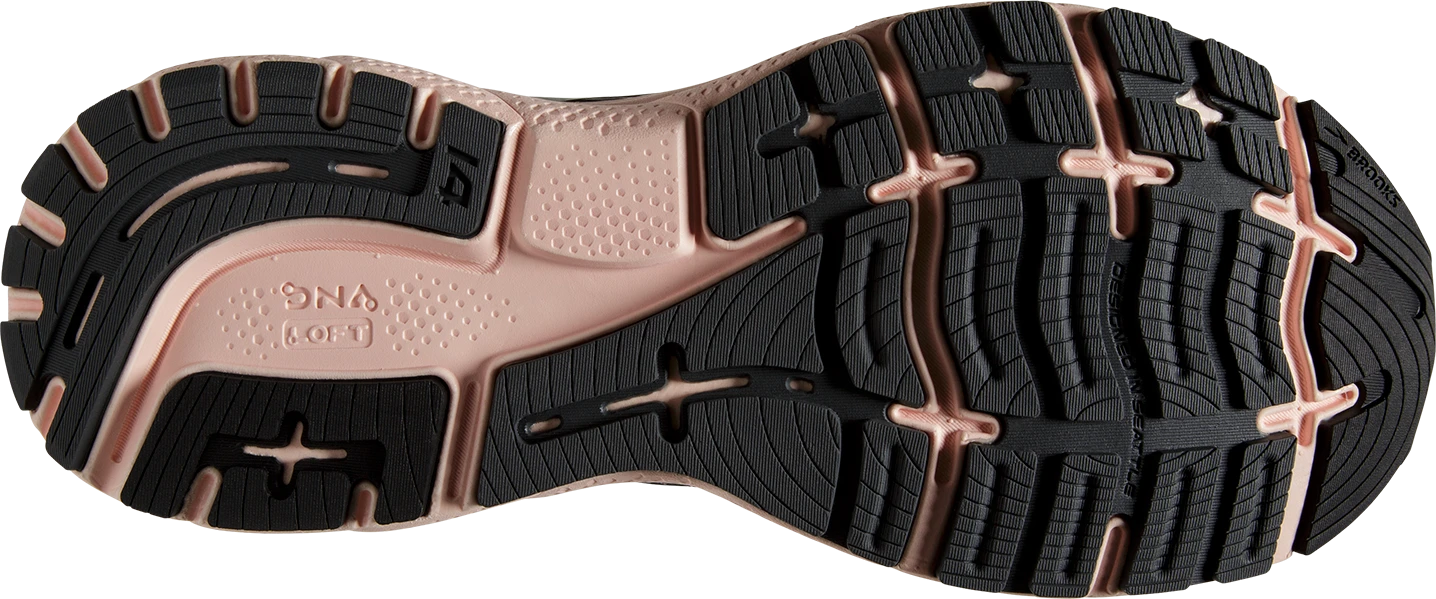 BROOKS Women's Ghost 14 (026 - Black/Pearl/Peach) 6 BROOKS Women's Ghost 14 (026 - Black/Pearl/Peach) - Image 6