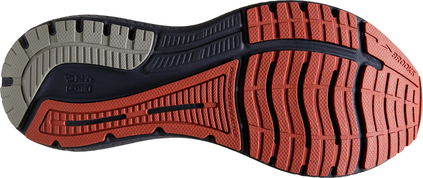 BROOKS Men's Glycerin GTS 19 (002 - Grey/Alloy/Peacoat) 5 BROOKS Men's Glycerin GTS 19 (002 - Grey/Alloy/Peacoat) - Image 5