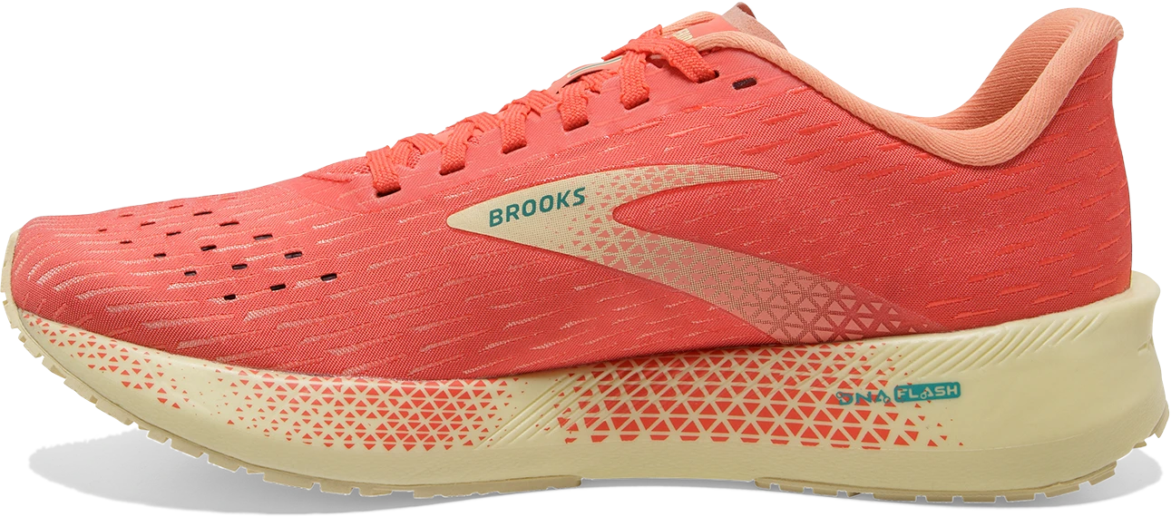 BROOKS Women’s Hyperion Tempo (876 - Hot Coral/Flan/Fusion Coral) 2 BROOKS Women’s Hyperion Tempo (876 - Hot Coral/Flan/Fusion Coral) - Image 2