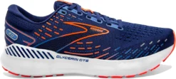 BROOKS Men’s Glycerin GTS 20 (444 - Blue Depth/Palace Blue/Orange)