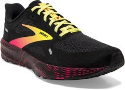 BROOKS Men’s Launch 9 (016 - Black/Pink/Yellow) -BROOKS Shop F94D82BD BC67 4B48 870C 6FF548C41BFB