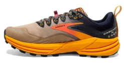 Brooks Men's Cascadia 16 -BROOKS Shop brooks mens cascadia 16 mens trail running shoe tan yellow 3