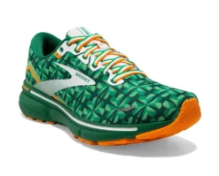 BROOKS Shop -BROOKS Shop brooks mens ghost 15 running shoe st.patricks day edition green orange