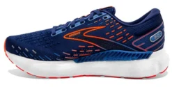 Brooks Men's Glycerin GTS 20 Wide (2E) -BROOKS Shop brooks running shoes glycerin gts 20 palace blue orange 4