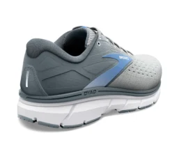 Brooks Women's Dyad 11 -BROOKS Shop brooks womens dyad 11 running walking shoe grey white blue 1