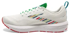 Brooks Women's Revel 6 -BROOKS Shop brooks womens revel 6 running shoe white green red special edition 4